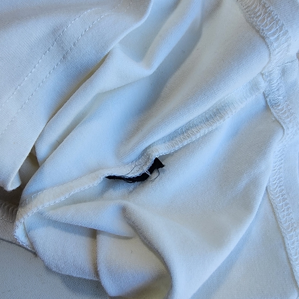 Red by BKE Womens Strappy Ivory Cream White Tank Top Strerch Studded S - Picture 6 of 11